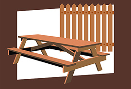Holz-behandelt
